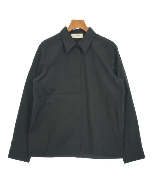 FENDI(フェンディ)カジュアルシャツ 黒 サイズ:42(M位)/2200662073062