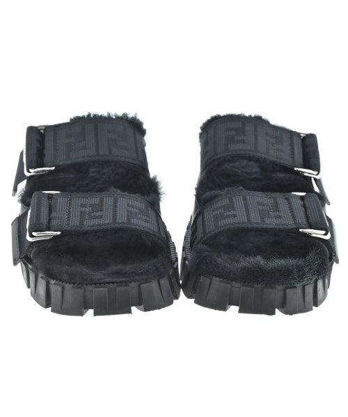FENDI（フェンディ）サンダル 黒 サイズ:UK7(25.5cm位) メンズ/2200644270076