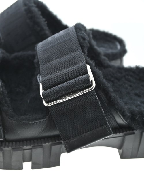 FENDI（フェンディ）サンダル 黒 サイズ:UK7(25.5cm位) メンズ/2200644270076