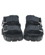 FENDI（フェンディ）サンダル 黒 サイズ:UK7(25.5cm位) メンズ/2200644270076