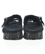 FENDI（フェンディ）サンダル 黒 サイズ:UK7(25.5cm位) メンズ/2200644270076