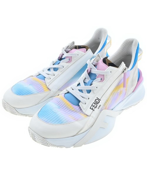 FENDI(フェンディ)スニーカー 白 サイズ:UK9(27.5cm位)/2200643904125