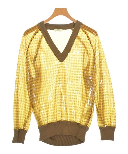 FENDI(フェンディ)ニット・セーター 茶 サイズ:38(S位)/2200648006046