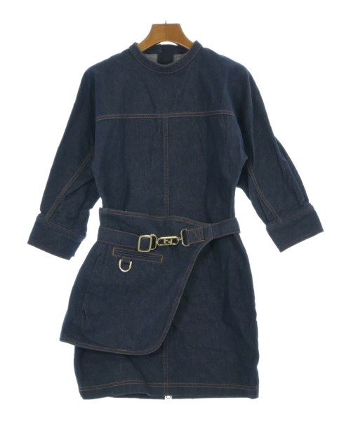 FENDI(フェンディ)ワンピース 紺 サイズ:38(S位)/2200641911019