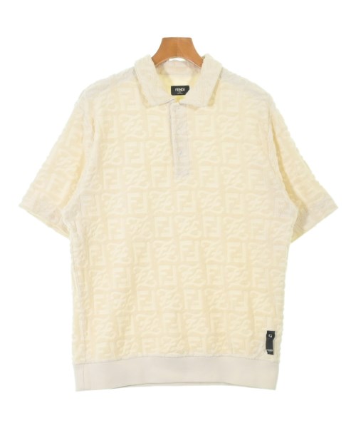 FENDI(フェンディ)ポロシャツ 白 サイズ:M/2200652625103