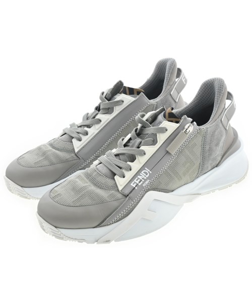 FENDI(フェンディ)スニーカー グレー サイズ:UK8(26.5cm位)/2200663517107