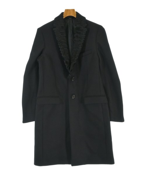 FENDI(フェンディ)チェスターコート 黒 サイズ:50(XL位)/2200670565030