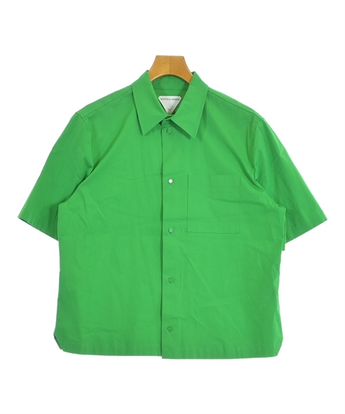 BOTTEGA VENETA(ボッテガベネタ)カジュアルシャツ 緑 サイズ:46(M位)/2200638893021