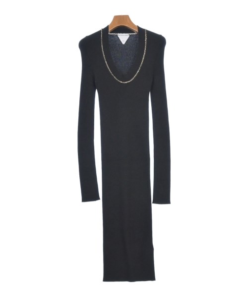 BOTTEGA VENETA(ボッテガベネタ)ワンピース 黒 サイズ:M/2200345518019