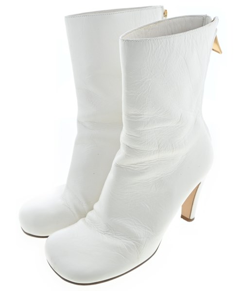 BOTTEGA VENETA(ボッテガベネタ)ブーツ 白 サイズ:EU35 1/2(22cm位)/2200679649045