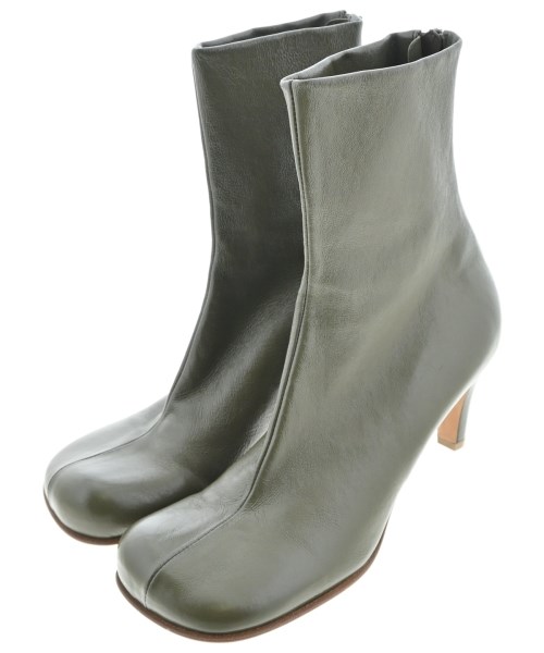 BOTTEGA VENETA(ボッテガベネタ)ブーツ カーキ サイズ:EU36 1/2(23cm位)/2200655413035