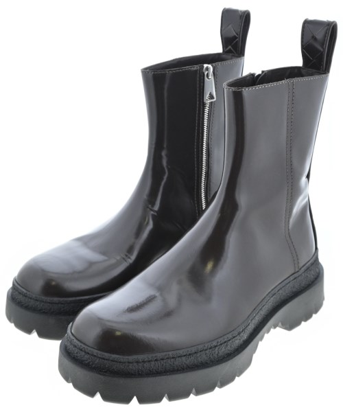 BOTTEGA VENETA(ボッテガベネタ)ブーツ 茶 サイズ:EU41(26cm位)/2200657299033