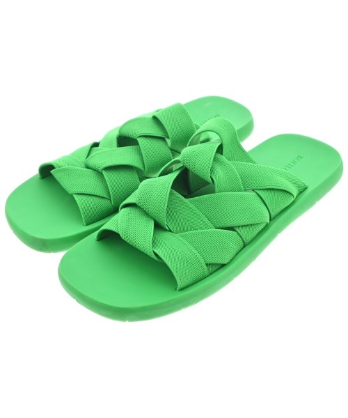 BOTTEGA VENETA(ボッテガベネタ)サンダル 緑 サイズ:EU42(27cm位)/2200656382194