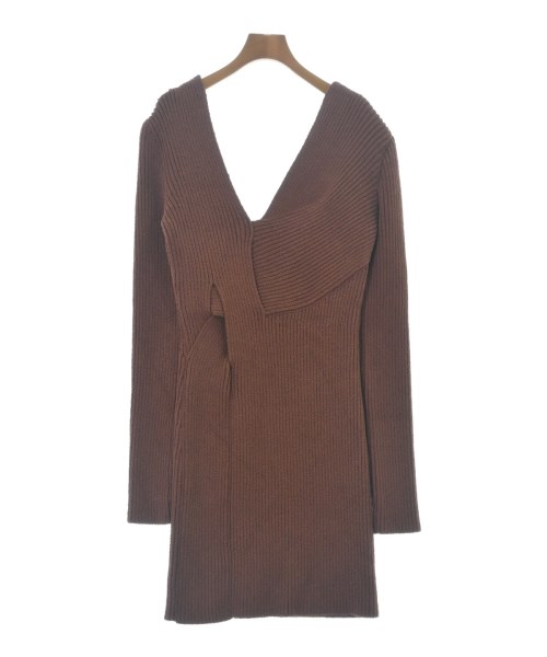 BOTTEGA VENETA(ボッテガベネタ)ワンピース 茶 サイズ:42(M位)/2200692024089