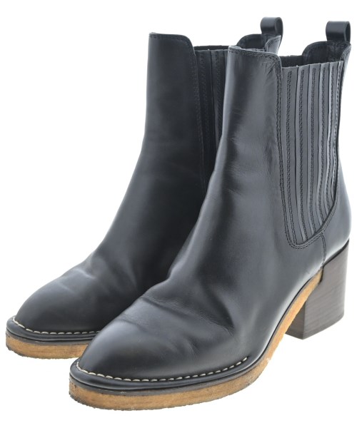 TOD'S(トッズ)ブーツ 黒 サイズ:EU37 1/2(24cm位)/2200620089081
