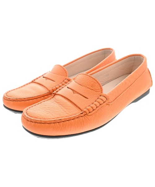 TOD'S(トッズ)ドレスシューズ/ローファー オレンジ サイズ:EU36 1/2(23cm位)/2200690436020