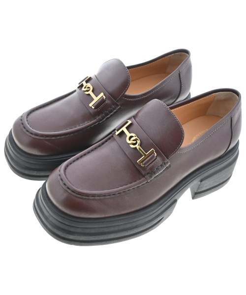 TOD'S(トッズ)ドレスシューズ/ローファー 茶 サイズ:EU38 1/2(25cm位)/2200691508016