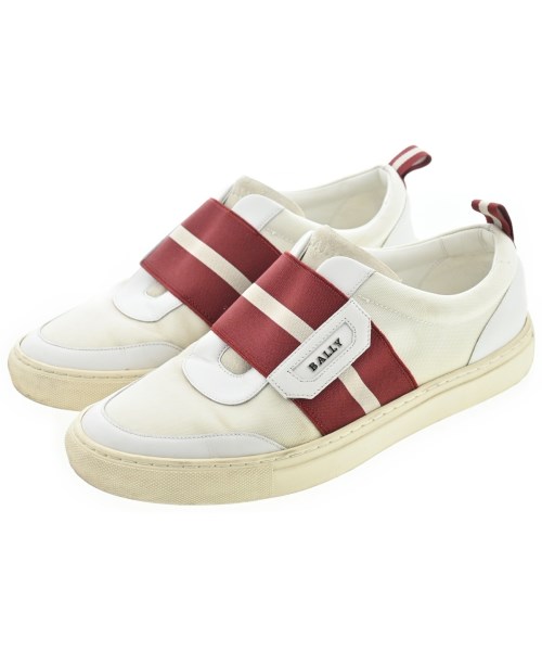 BALLY(バリー)スニーカー 白 サイズ:US8 1/2(26.5cm位)/2200683531152