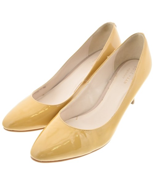 COLE HAAN(コールハーン)パンプス 黄 サイズ:US7 1/2(24.5cm位)/2200648182115