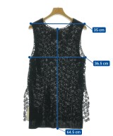 JIL SANDER（ジルサンダー）ベスト/ノースリーブ 黒 サイズ:34(XXS位) レディース/2200459901028