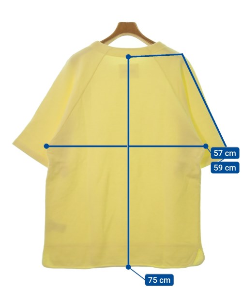 JIL SANDER（ジルサンダー）Tシャツ・カットソー 黄 サイズ:L メンズ/2200495094029