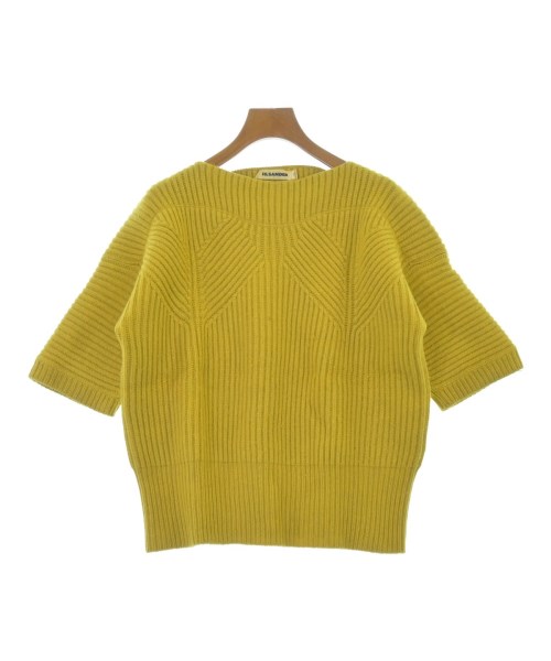JIL SANDER(ジルサンダー)ニット・セーター 黄 サイズ:36(XS位)/2200637267076