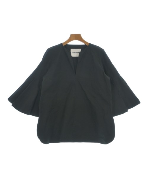 JIL SANDER(ジルサンダー)ブラウス 黒 サイズ:32(XXS位)/2200639748016