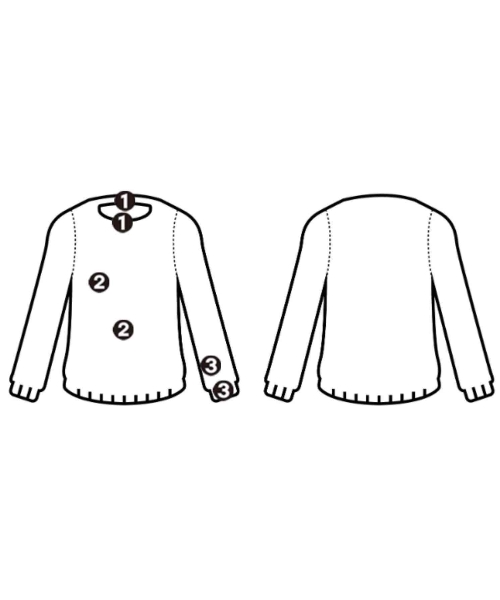 JIL SANDER（ジルサンダー）ニット・セーター 白 サイズ:48(L位) メンズ/2200592506036