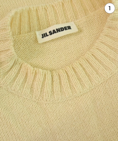 JIL SANDER（ジルサンダー）ニット・セーター 白 サイズ:48(L位) メンズ/2200592506036