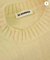 JIL SANDER（ジルサンダー）ニット・セーター 白 サイズ:48(L位) メンズ/2200592506036