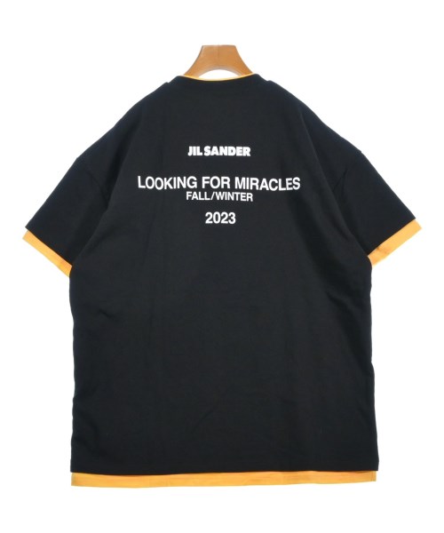 JIL SANDER（ジルサンダー）Tシャツ・カットソー 黒 サイズ:46(M位) メンズ/2200551169043