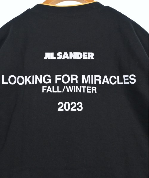 JIL SANDER（ジルサンダー）Tシャツ・カットソー 黒 サイズ:46(M位) メンズ/2200551169043