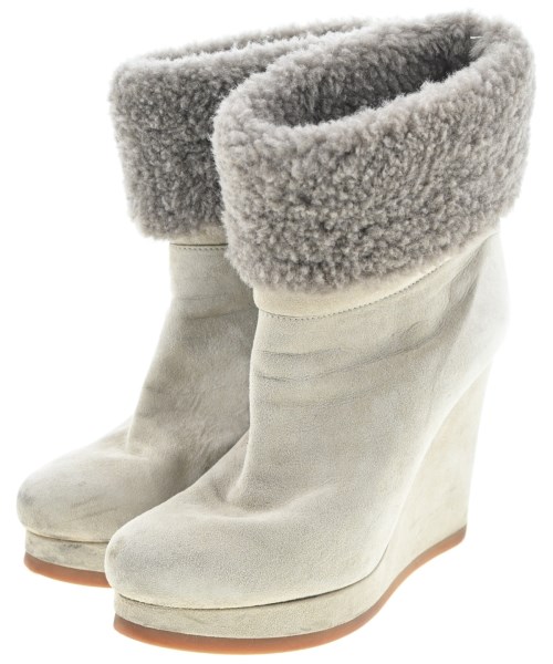 JIL SANDER(ジルサンダー)ブーツ グレー サイズ:EU35 1/2(22cm位)/2200630943052