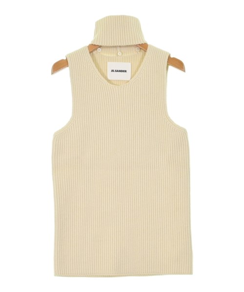 JIL SANDER(ジルサンダー)ベスト 白 サイズ:36(XS位)/2200672764127