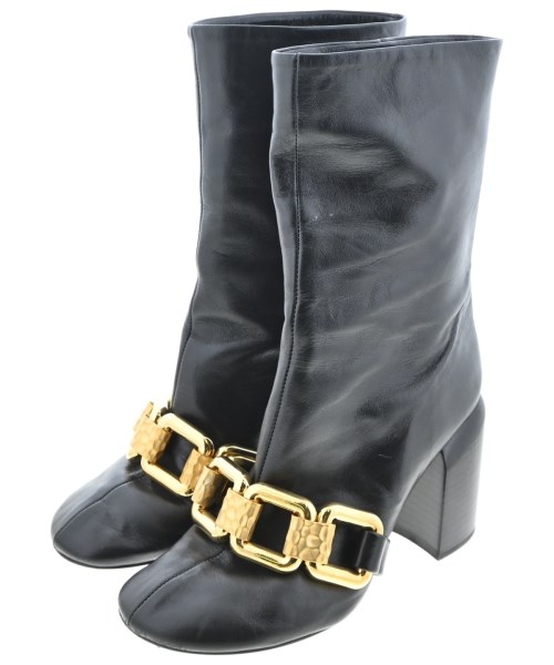 JIL SANDER(ジルサンダー)ブーツ 黒 サイズ:EU35(21.5cm位)/2200679649069