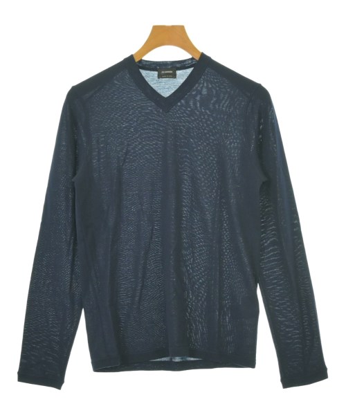JIL SANDER(ジルサンダー)ニット・セーター 紺 サイズ:44(S位)/2200680169013