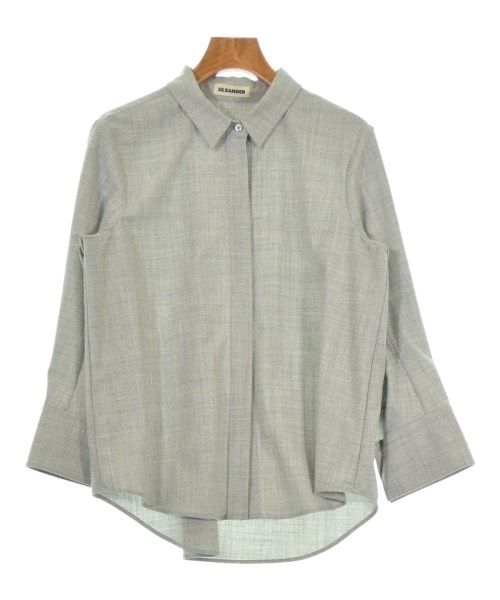 JIL SANDER(ジルサンダー)カジュアルシャツ グレー サイズ:38(S位)/2200697701367