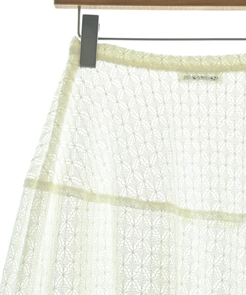 JIL SANDER（ジルサンダー）ロング・マキシ丈スカート 白 サイズ:34(XXS位) レディース/2200698451223