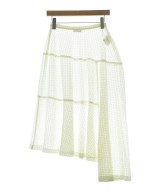 JIL SANDER（ジルサンダー）ロング・マキシ丈スカート 白 サイズ:34(XXS位) レディース/2200698451223