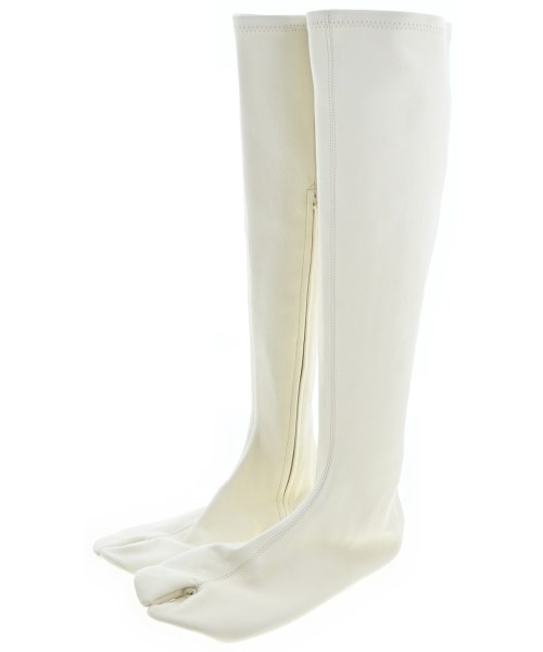 JIL SANDER(ジルサンダー)ブーツ 白 サイズ:EU37(23.5cm位)/2200657937089