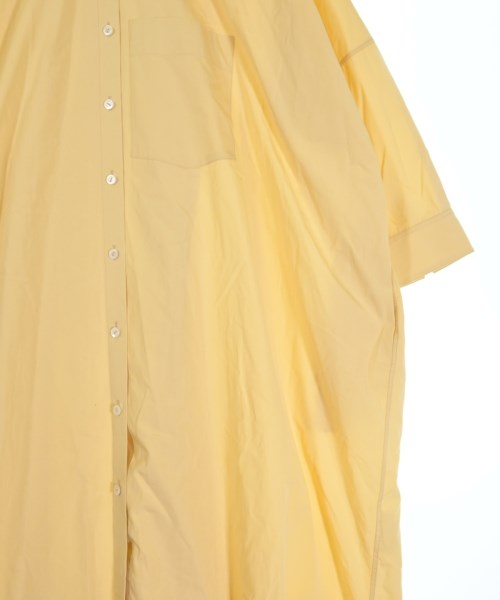 JIL SANDER（ジルサンダー）シャツワンピース 黄 サイズ:34(XXS位) レディース/2200638724127