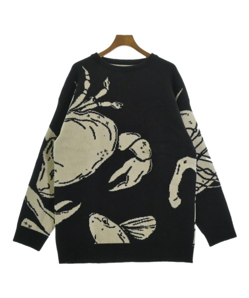 JIL SANDER(ジルサンダー)ニット・セーター 黒 サイズ:46(M位)/2200700813681