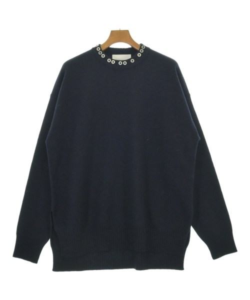 JIL SANDER(ジルサンダー)ニット・セーター 紺 サイズ:46(M位)/2200700832477