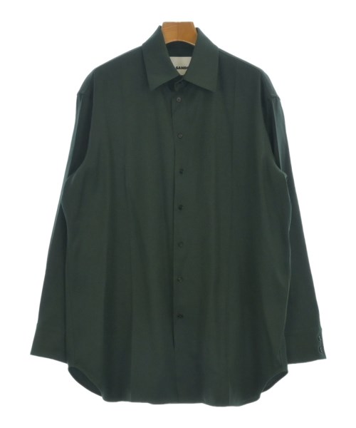 JIL SANDER(ジルサンダー)カジュアルシャツ 緑 サイズ:32(XXS位)/2200663061037