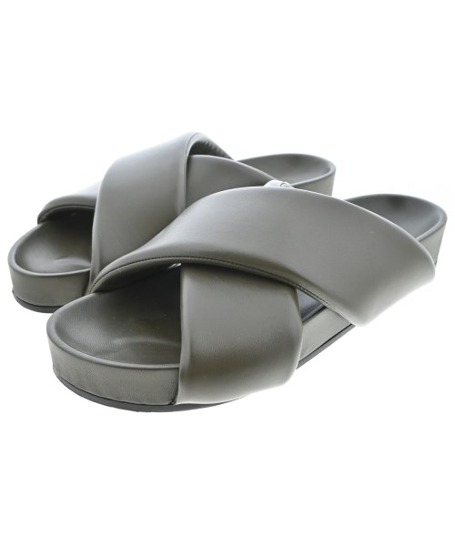 JIL SANDER(ジルサンダー)サンダル 茶 サイズ:EU42(27cm位)/2200683264104