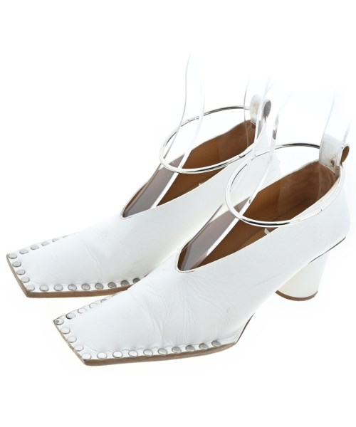 JIL SANDER(ジルサンダー)パンプス 白 サイズ:EU35 1/2(22cm位)/2200684302010