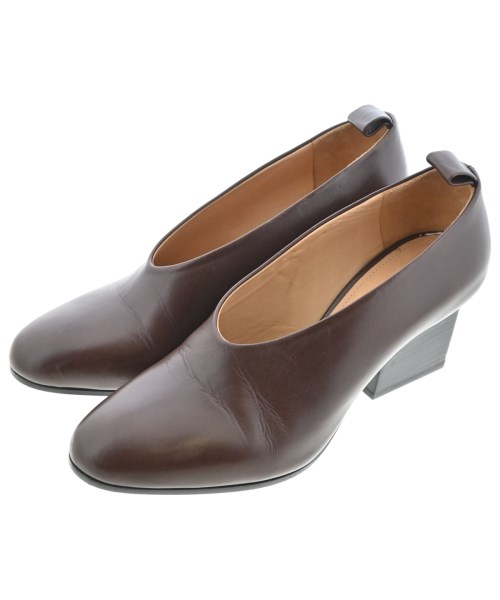 JIL SANDER(ジルサンダー)パンプス 茶 サイズ:35 1/2(22cm位)/2200684302027