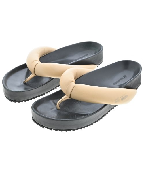 JIL SANDER(ジルサンダー)サンダル ベージュ サイズ:EU38(24.5cm位)/2200686282228