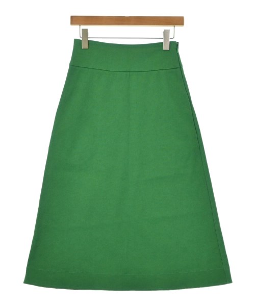 JIL SANDER(ジルサンダー)ロング・マキシ丈スカート 緑 サイズ:34(XXS位)/2200682531115