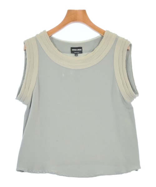 GIORGIO ARMANI(ジョルジオアルマーニ)ブラウス グレー サイズ:40(M位)/2200594324096